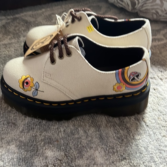 Free people DOC MARTENS 
Vegan 1461 Quad Retro Oxfords - Picture 6 of 8
